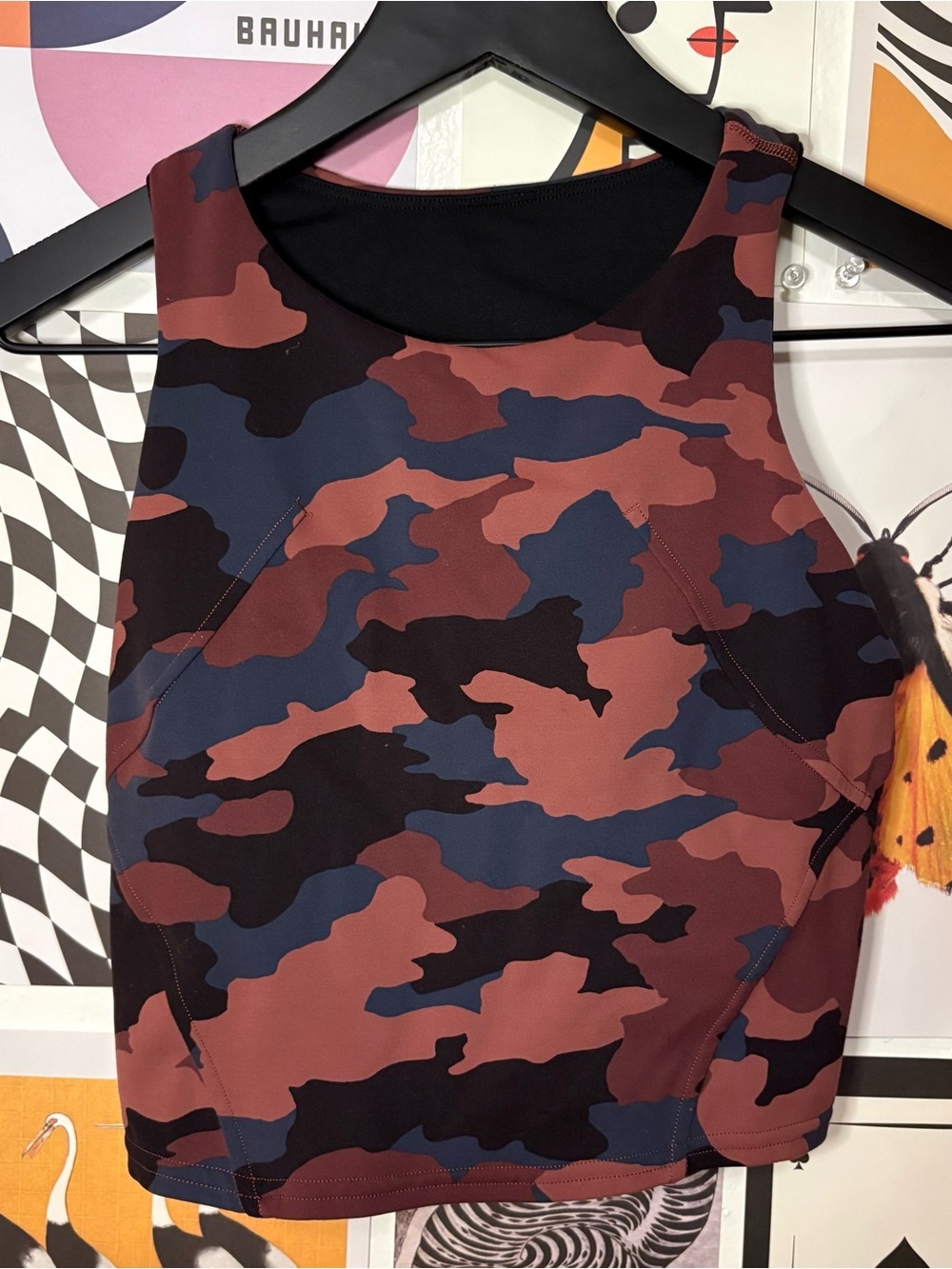 Lululemon Camo Cropped Tank